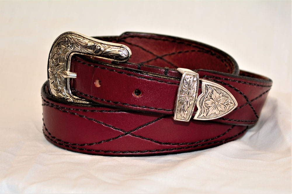 Custom Made Usf Leather Belt Buckle by Rics Leather