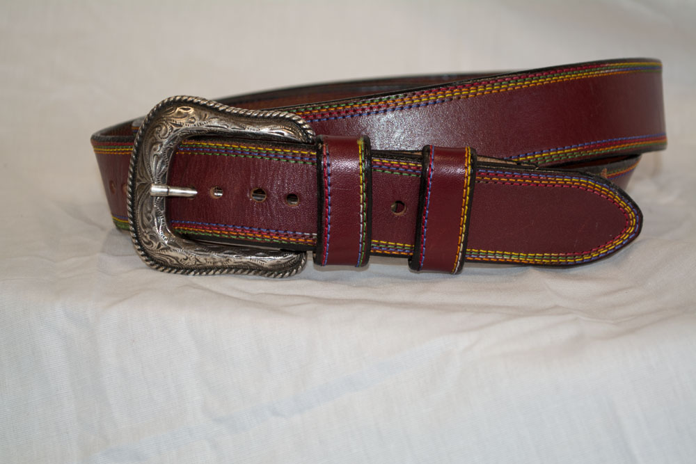 Custom Made Usf Leather Belt Buckle by Rics Leather